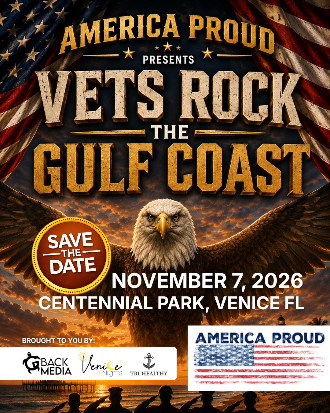 America Proud Apparel's Vets Rock The Gulf Coast