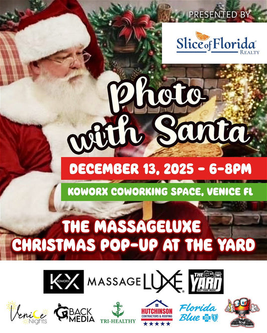 Slice of Florida Realty Presents: Santa at the Venice Night Market