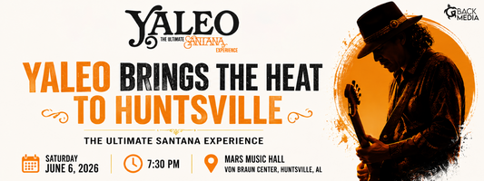 Yaleo – The Ultimate Santana Experience Brings the Heat to Huntsville and Honors Local Hero William Hampton