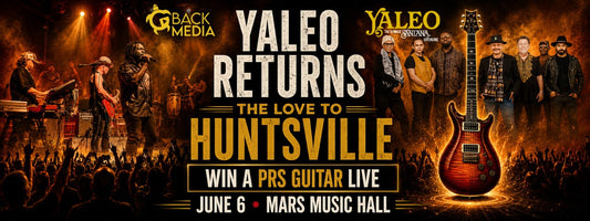 Yaleo Returns the Love to Huntsville – Local Hero William Hampton to Present PRS Guitar on Stage June 6
