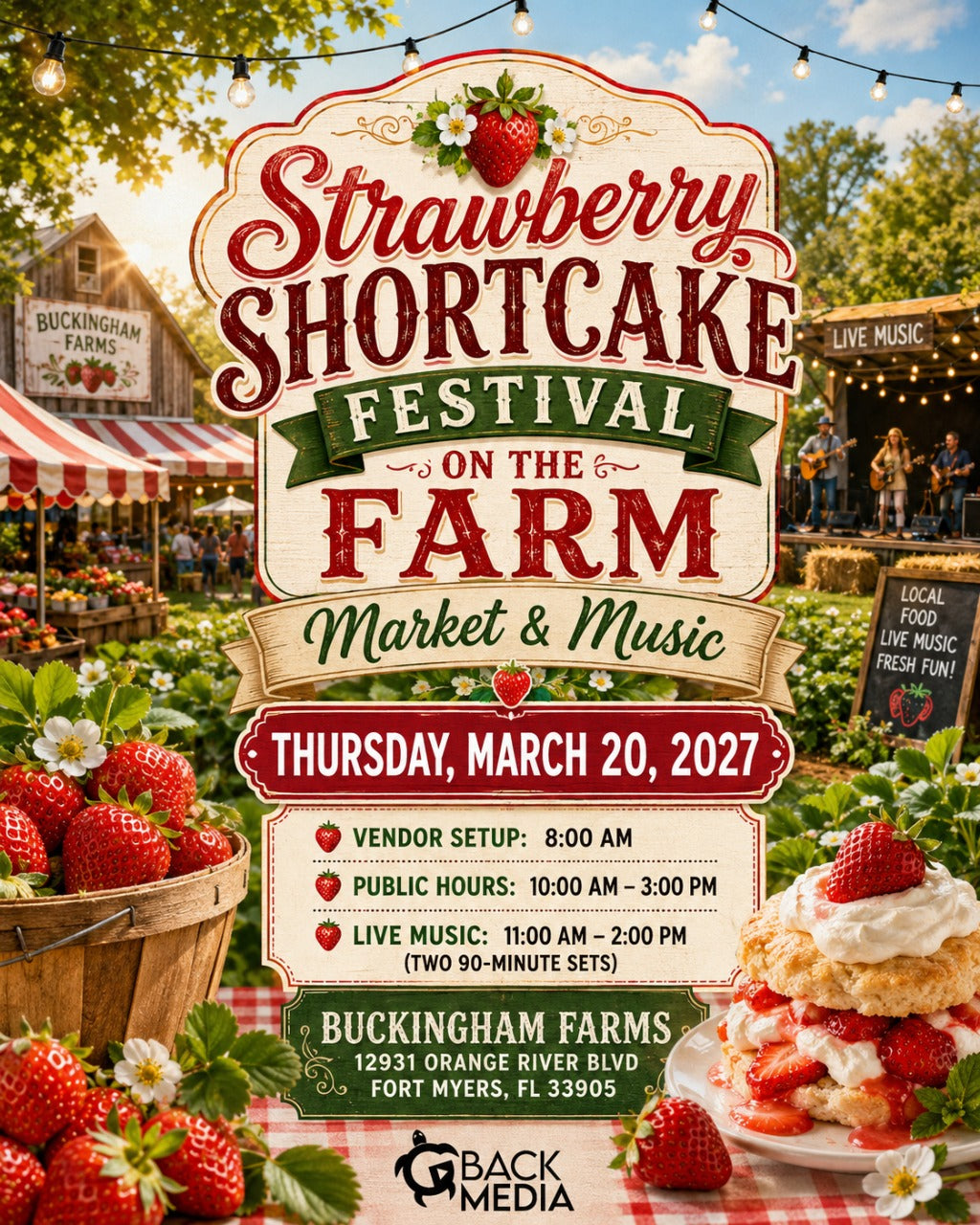 2027-03-20 Strawberry Shortcake Festival on the Farm